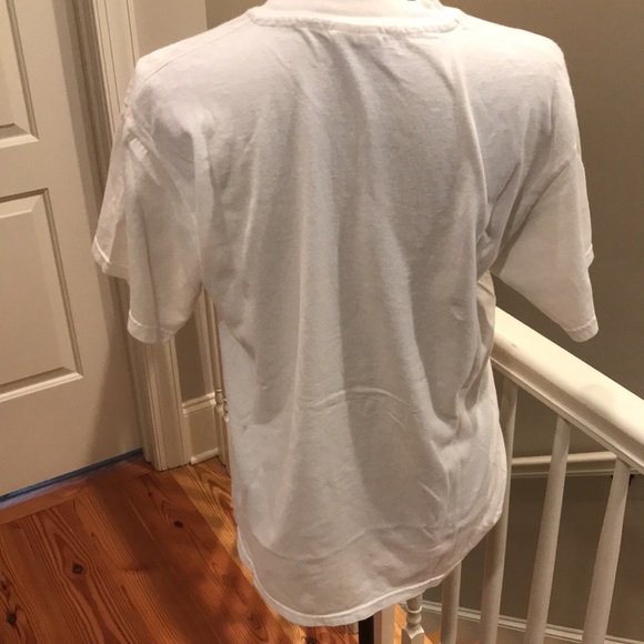 Key West hand painted t-shirt. Sunset/rise & Palms - Picture 4 of 5